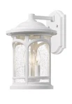 Quoizel MBH8411W - New In Box 3 Light Exterior Wall Sconce. Fixed Price $146.99.