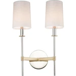 Maxim Lighting 32392OFSBRPN Uptown Wall Sconce Satin Brass And Polished Nickel. Fixed Price $125.80.
