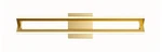 Afx Cass 24" Wide Gold Finish Led Modern Linear Bath Light. Fixed Price $171.00.