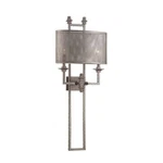 Savoy House Structure 2-LIGHT Wall Sconce, Aged Steel 9-4304-2-242. Fixed Price $99.99.