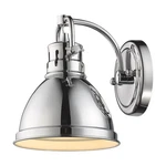 Golden Lighting 3602-BA1-CH Chrome Duncan Single 9"H Bathroom Sconce. Fixed Price $109.99.