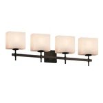 Justice Fusion Union Light Bath Bar, Matte Black FSN-8414-55-OPAL-MBLK. Fixed Price $268.80.