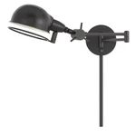 Cal Lighting Linthal Swing Arm Wall Lamp, Dark Bronze WL-2924-DB. Fixed Price $198.40.