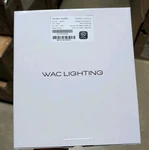 Wac Gemini 24VDC 1LT Led Cob Tape LIGHT/2700K/15'/1.2W, White T24-GE1-15-27WT. Fixed Price $115.00.