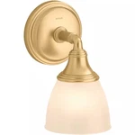 Kohler Lighting 10570 Devonshire 9" Tall Bathroom Sconce Brushed Moderne Brass. Fixed Price $82.86.