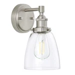 Linea Di Liara Fiorentino Brushed Nickel Wall Sconce Lighting. Fixed Price $67.99.