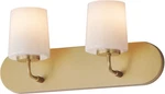 Maxim 12892WT Durham Light 18"W Bath Vanity - Brass. Fixed Price $108.00.