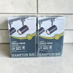 Hampton Bay 1-LIGHT White Integrated Led Track Lighting Head Dimmable 4PACK. Fixed Price $44.99.