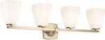 Kichler 55217 Marant 4 Light 33"W Vanity - Bronze. Fixed Price $434.99.