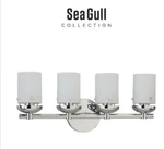 Sea Gull Lighting 40046-05 Bliss Vanity Bathroom Modern Chrome Msrp $196. Fixed Price $90.00.
