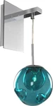 Contemporary Meteor Calcite Sconce With Handblown Glass. Fixed Price $1099.00.