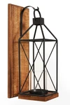 Homemory Wall Candle Sconce, Wood Rustic Holder Decorative Lant.... Fixed Price $47.08.