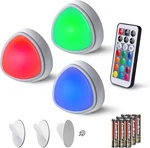 Everbrite Tap Light, Led Puck Lights, Wireless Push Remote White. Fixed Price $14.52.