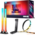 Backlight 3 Lite Kit, 11.8FT Rgbicw Wi-fi Led Strip Lights For 55-65IN Tvs. Fixed Price $163.05.