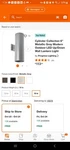 Progress Lighting P5642-82 2-LIGHT Wall Cylinder Metallic Gray. Fixed Price $45.00.