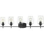 Z-lite 473-5V-MB Joliet Light 38 Inch Matte Black Vanity Wall. Fixed Price $195.50.