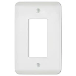 Amerelle Perry Textured White 1 Gang Stamped Steel Rocker Wall Plate. Fixed Price $6.95.
