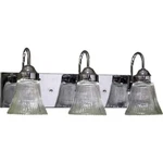 Volume Lighting Marti 3-LIGHT Indoor Chrome Bath Vanity Wall Mount. Fixed Price $34.95.