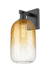 Innovations Lighting 716-1W-17-7 Brookhaven Cloche Sconce Matte Black / Amber. Fixed Price $220.00.