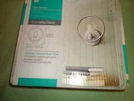 Style Selections Circle Edison Silver Wall Sconce 0429343. Fixed Price $14.99.