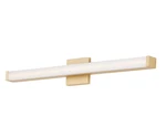 30" Wide Bathroom Led Light Fixture Modern / Minimal Maxim 52004GLD. Fixed Price $12.99.