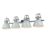 Golden Duncan 4-LIGHT Bathroom Vanity In Chrome. Fixed Price $329.99.