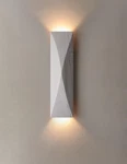 Lvlvlech 15.75 Inch Nordic Natural Marble Wall Sconce, Up And Down Lighting, .... Fixed Price $206.14.
