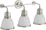 Kohler Hauksbee 28IN 3-LIGHT Wall Sconce Polished Nickel Glass Shade. Fixed Price $409.66.