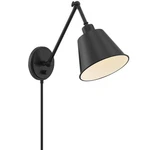 Crystorama MIT-A8020-MK Mitchell Swing Arm Wall Lamp Matte Black. Fixed Price $182.40.