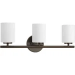 Progress Lighting P2159-20 Replay 3-LIGHT 22" Bath Vanity Light, Antique Bronze. Fixed Price $39.95.
