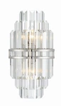 Crystorama Lighting Group HAY-1402 Hayes 14" Tall Wall Nickel. Fixed Price $498.00.