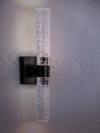 Kaisite Modern 2-LIGHT Black Dimmable Wall Sconce With Bubble Glass Shade Vanity. Fixed Price $39.85.