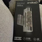 Artika Stainless Steel Bubble Glass Integrated Led Indoor/outdoor Wall Light. Fixed Price $99.00.
