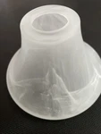 Hampton Bay 394-547 Etched Marble White Vanity Light Shade Replacement Piece New. Fixed Price $9.99.