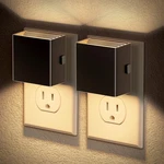 Jandcase Night Light, Automatic Lights Plug Into Wall, 2 Pack, 3000K-1. Fixed Price $19.76.