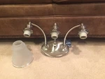 Sea Gull Lighting 4011-773 Three-light Wall/bath Fixture. Fixed Price $75.00.