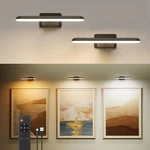 2 Pack Battery Operated Led Picture Lights, Cordless Wall Sconces, Black. Fixed Price $45.30.