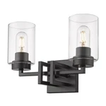 Golden Lighting Tribeca Bath Vanity, Matte Black 6070-BA2BLK-BLK. Fixed Price $139.99.
