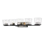 Z-lite Bleeker Street 42.5" 5-LIGHT Transitional Bathroom Vanity. Fixed Price $159.92.