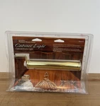 Angelo Cabinet Light Polished Brass Finish 7" Slimline 75055 Display Adjustable. Fixed Price $21.00.
