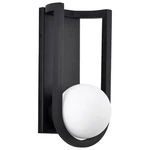 Nuvo 62/1619 - Cradle Watt Black 12" Tall Led Outdoor Wall Sconce 3000K. Fixed Price $153.65.