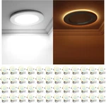 48 Pack 4" Dimmable Led Recessed Lights With Night Light, 5CCT, Energy Saving. Fixed Price $409.99.