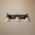 Maxim Symphony 26" Wide Oil-rubbed Bronze Bathroom Fixture. Fixed Price $219.30.