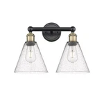Innovations Lighting 616-2W-13-17 Berkshire Vanity Black. Fixed Price $272.80.