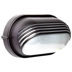 Satco Nuvo Oval Hooded Bulkhead Light 10" X 6.5" Architectural Bronze 60-523. Fixed Price $29.95.