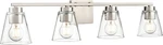 Millennium Lighting 64004 Strayhan 31"W Vanity - Nickel. Fixed Price $159.90.