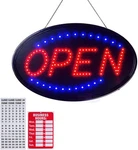 Led Open Signs For Business, Ultra Bright High Visibility Advertisement Board El. Fixed Price $57.73.