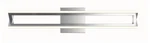 Afx Cass 24" Wide Satin Nickel Steel Modern Led Vanity Bath Light. Fixed Price $171.00.