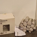 New Ikea Dersvik Ceiling Wall Lamp Chrome Dimmable Bubble Design Art Deco. Fixed Price $28.98.