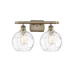 Innovations Ballston Athens Water 8" Light Vanity, 516-2W-AB-G1215-8. Fixed Price $398.20.